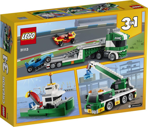 Kit De Construcción Lego Creator 3 En 1: Transporter De Coch