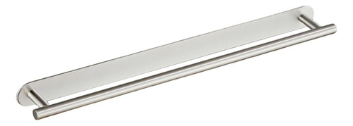 Ratería De Toallas, Soporte De Baño, Plateado Cepillado