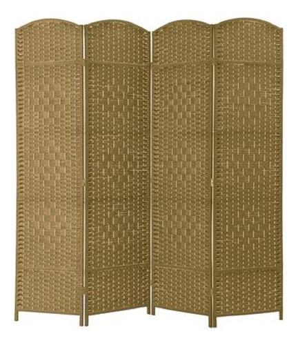 Biombo De Ratan Entero 1.70m X 1.60m