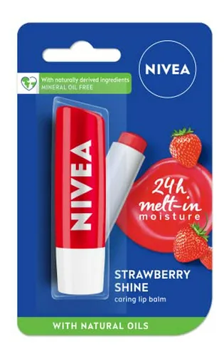 Bálsamo Labial Nivea Fruity Shine Fresa