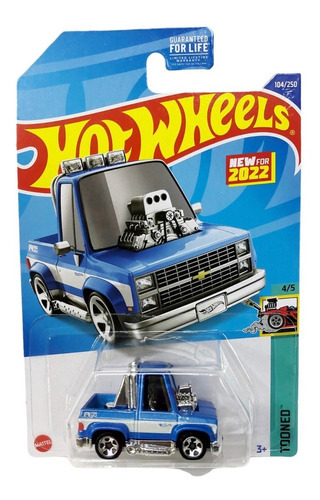 Hot Wheels Toon'd 83 Chevy Silverado Tooned 4/5