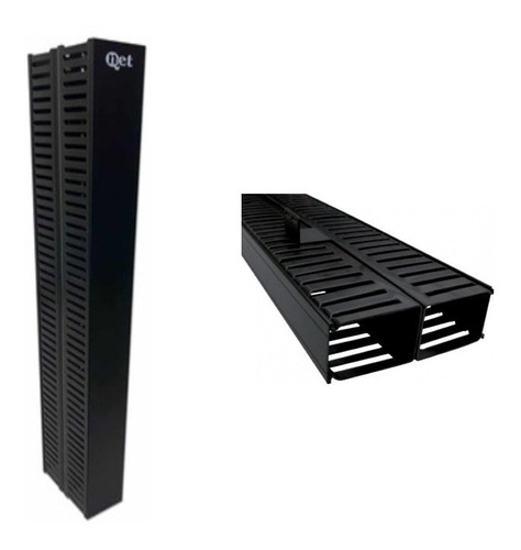 Imagen 1 de 1 de Organizador Vertical Front/back 2 Mts Qnet Qnet-ov-2m