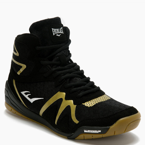 Zapatillas De Boxeo Everlast Pivt Negro/oro