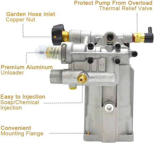 Imagen 3 de 8 de Bomba Para Hidrojet Kit Manguera Y Pistola