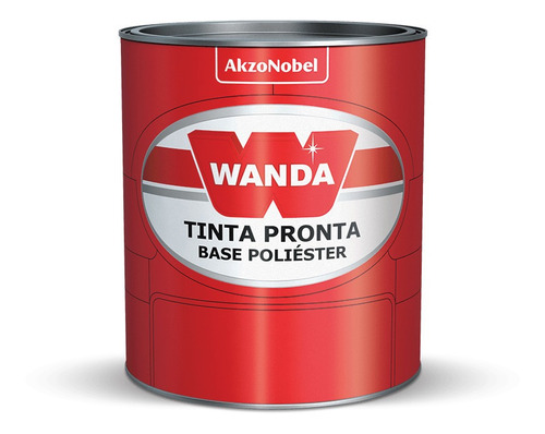Tinta Automotiva Poliester 900ml - Wanda Poliest Pta Global 