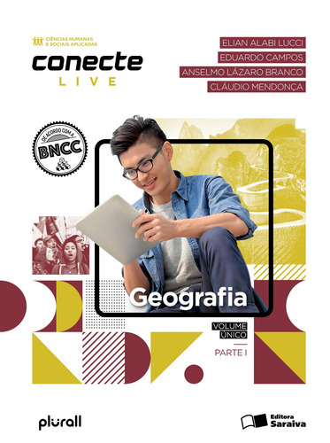 Conecte Live - Geografia - Volume Único. (Usado)