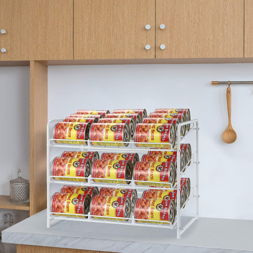 Organizador De Latas Apilable Para Máximo 36 Latas En Cocina