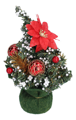 Mini Árbol De Navidad Artificial, Exquisito, Bonito Y Brilla