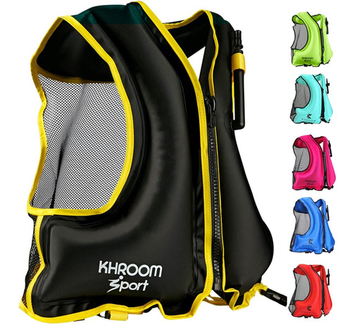 Khroom Chaleco Inflable Snorkel Adultos Y Adolescentes | 60 