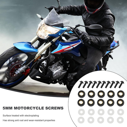Tornillos De Carenado De Motocicleta Sujetadores De Tornillo