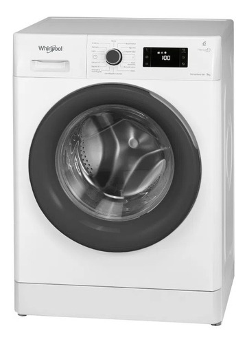 Lavarropas Whirlpool Carga Frontal 9 Kg - 1200 Rpm - Wlf91ab