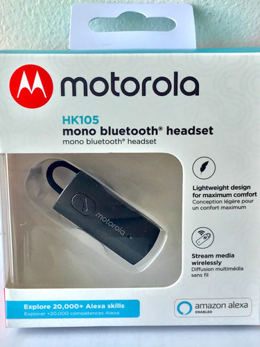 Manos Libres Motorola Hk105 Mono Bluetooth Wireless Headset