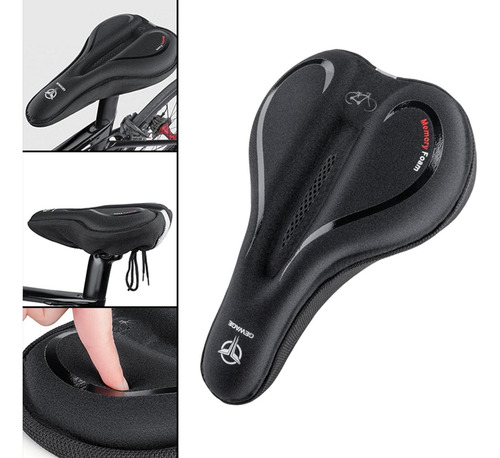 Asiento De Bicicleta Sillín Diseño Ergonómico Ajuste