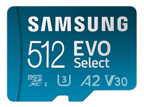 Imagen 2 de 2 de Memoria Micro Sd Samsung 512 Gb Xc 4k Nintendo Switch