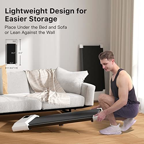Deerrun Walking Pad, Caminadora Debajo Del Escritorio, Walki