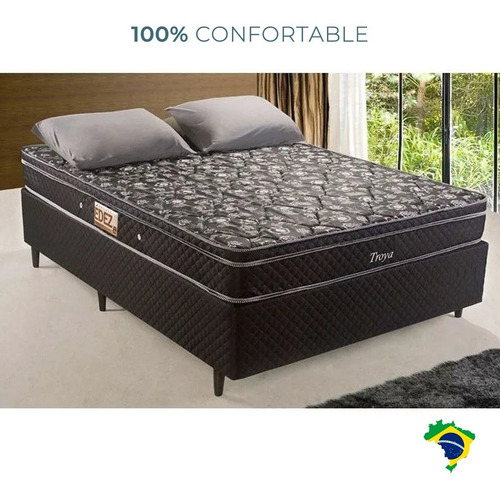 Sommier 2 Plazas Cama Matrimonial Troya Somier