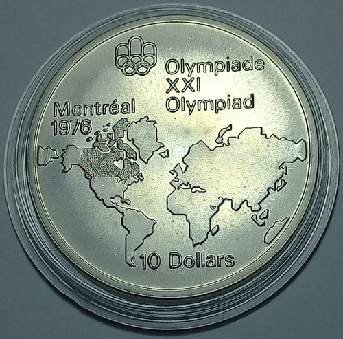 Canada - 10 Dolares 1973 Plata 48.6 Gramos - Km 86 (lot 012)