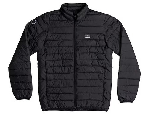 Campera Quiksilver Modelo Scaly Negro Acolchada