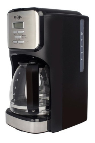 Cafetera Mr. Coffee Programable 12 Tazas 1.8 Lts Color Negro