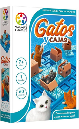 Gatos Y Cajas Juego De Mesa Lógica Smart Games