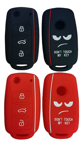 Para Volkswagen Key Fob Cover Case Keyless Entry Remote...