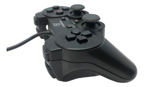 Controle Gamer Ps2 - Com Fio - 2 Metros Dualshock Analógico