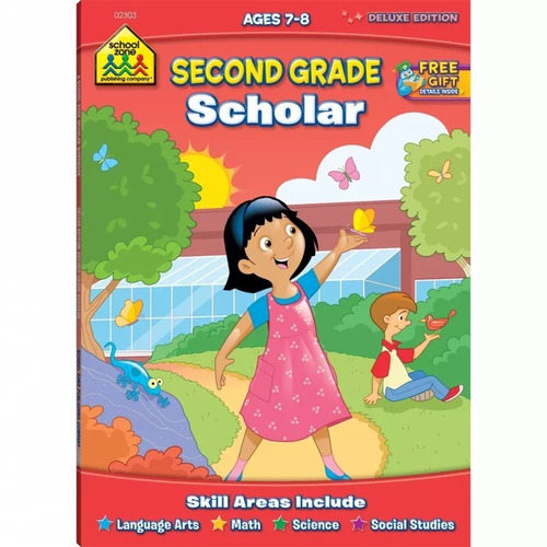 02303 School Zone Second Grade Scholar