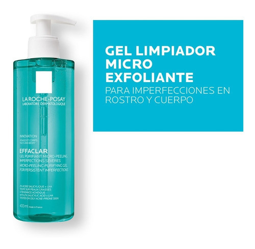La Roche Posay Effaclar Gel Micro-exfoliante 400ml