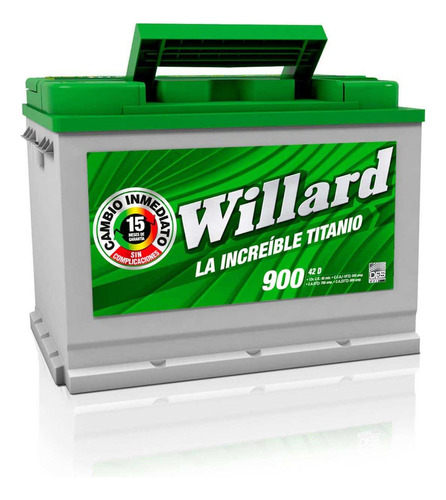 Bateria Willard Increible 48d-900 Audi A3 L4 2.0l/v6 3l 2007