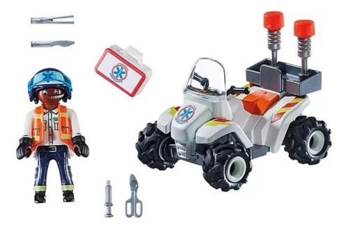 Playmobil City Action Rescate Speed Quad