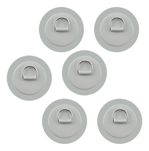 Parche Con Anillos En D, 6 Piezas, Para Bote Inflable De Pvc