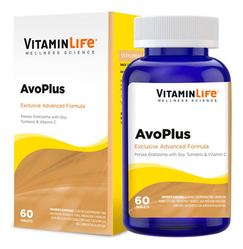 Avoplus (60 Cápsulas) Vitamin Life Sabor Sin Sabor