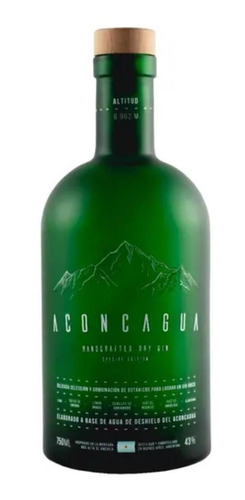 Gin Aconcagua Verde De Lima Y Lemon Grass Dry 750 Ml Oferta