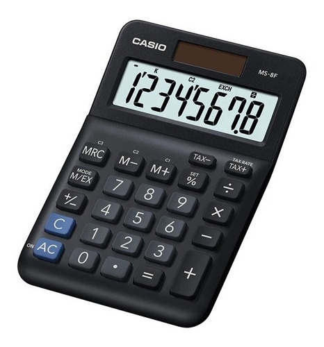 Calculadora Casio Ms-8 De Escritorio Pantalla Extra Grande !