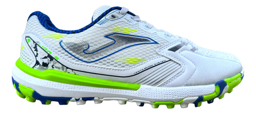 Tenis Joma Liga 5 2402 Blanco Turf Futbol Rápido