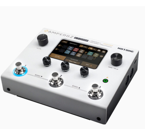 Pedal de efecto Hotone Ampero II Stomp MP-300 blanco