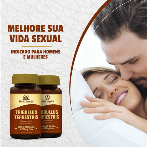 Tribulus Terrestris - 500mg - 90 Caps - 45% De Saponina !