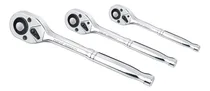 Comprar Herramientas Manuales 3pz Kit Llave Trinquete 1\u002F2 3\u002F8 Y 1\u002F4