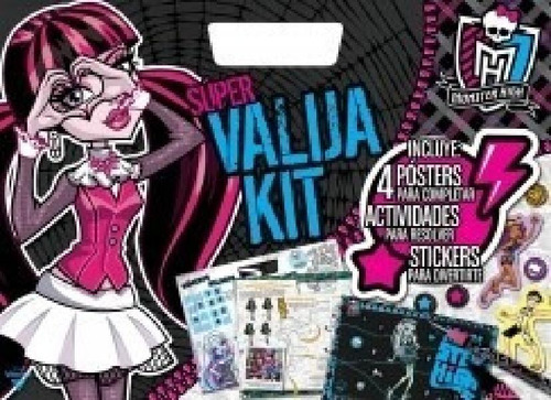 Libro - Monster High Super Valija Kit (incluye 4 Posters Pa