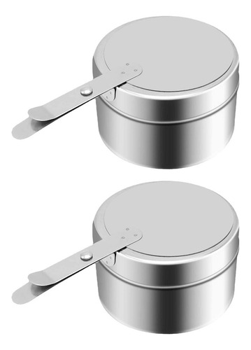 2 Caixas Porta-combustível Para Aquecedor De Bufê