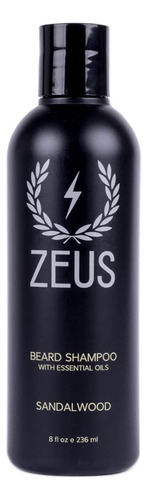 Champú Para Barba Zeus Beard Wash, Té Verde, 240 Ml, Sándalo