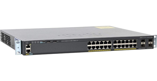 Switch Cisco Catalyst 2960x Ws-c2960x-24ps-l Giga Poe+ 370w