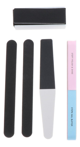 5pcs Modelo Herramientas Lijado Palos Set Limas De Estilo 1