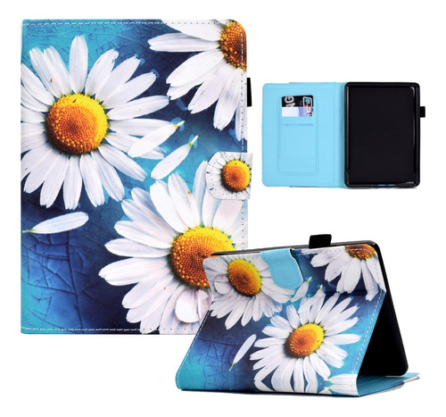 Funda De Costura Sunflower Para Amazon Kindle Paperwhite 4/3