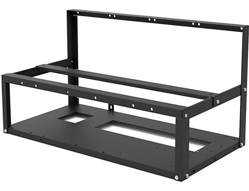 8gpu Mining Rig Frame, Steel Open Air Mining Mining Com...
