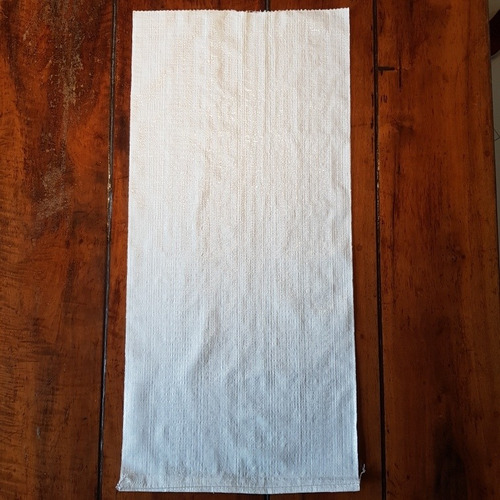 Imagen 4 de 8 de Bolsas Rafia Blanca Polipropileno 100x47 Oferta 10 Unidades