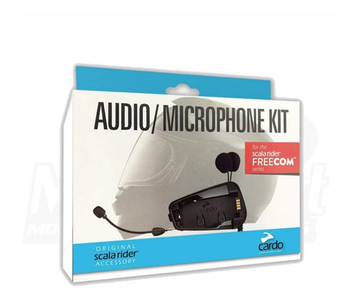 Kit Audio Microfone Cardo Scala Rider Freecom 2 4