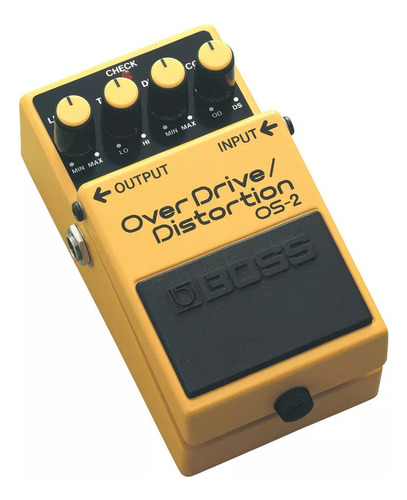 Pedal Boss Os2 Overdrive / Distorsion + Cable Interpedal 