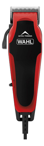 Cortadora De Cabello Wahl Clip ´n Trim Cuchillas Auto Afilables Motor Power Drive Roja 110v