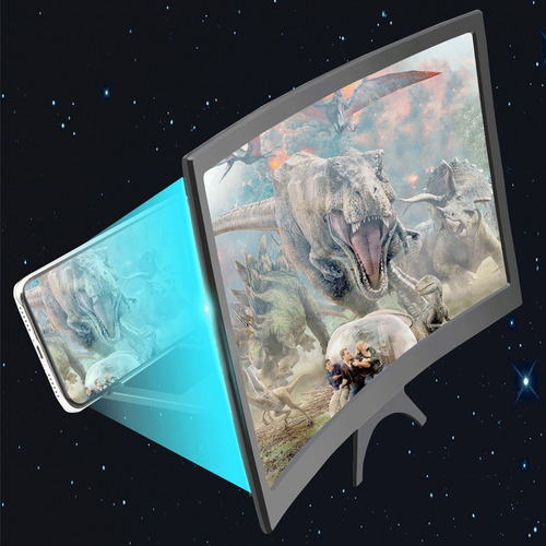 Imagen 9 de 10 de Pantalla Hd Amplificadora Para Teléfono Con 12 Pulgadas